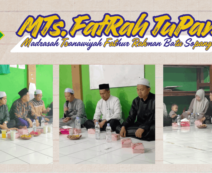 Kebersamaan dalam Keberkahan: Keluarga Besar MTs Fathur Rahman Batu Sopang Gelar Buka Puasa Bersama