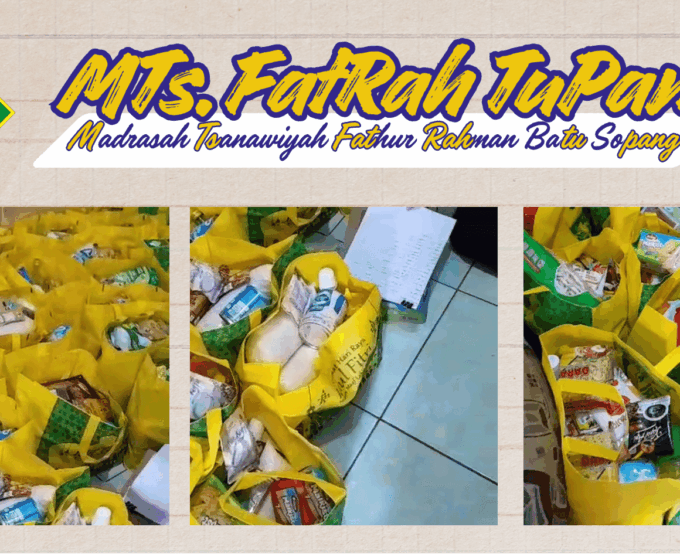 GEMAS: Gerakan Memberi Antar Siswa di MTs Fathur Rahman Batu Sopang